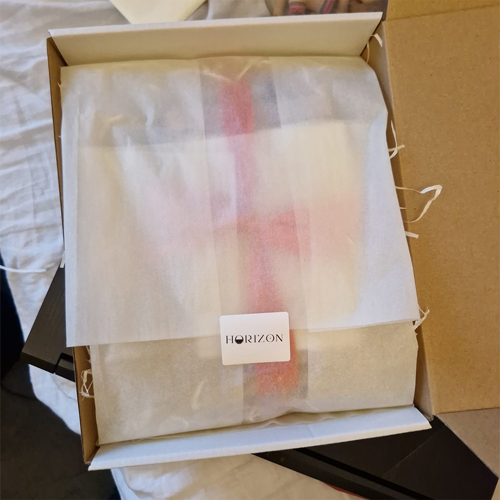 ingepakt pakket van horizon