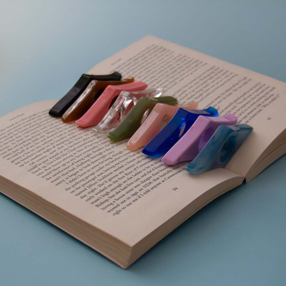 Duimring voor lezen – Book holder